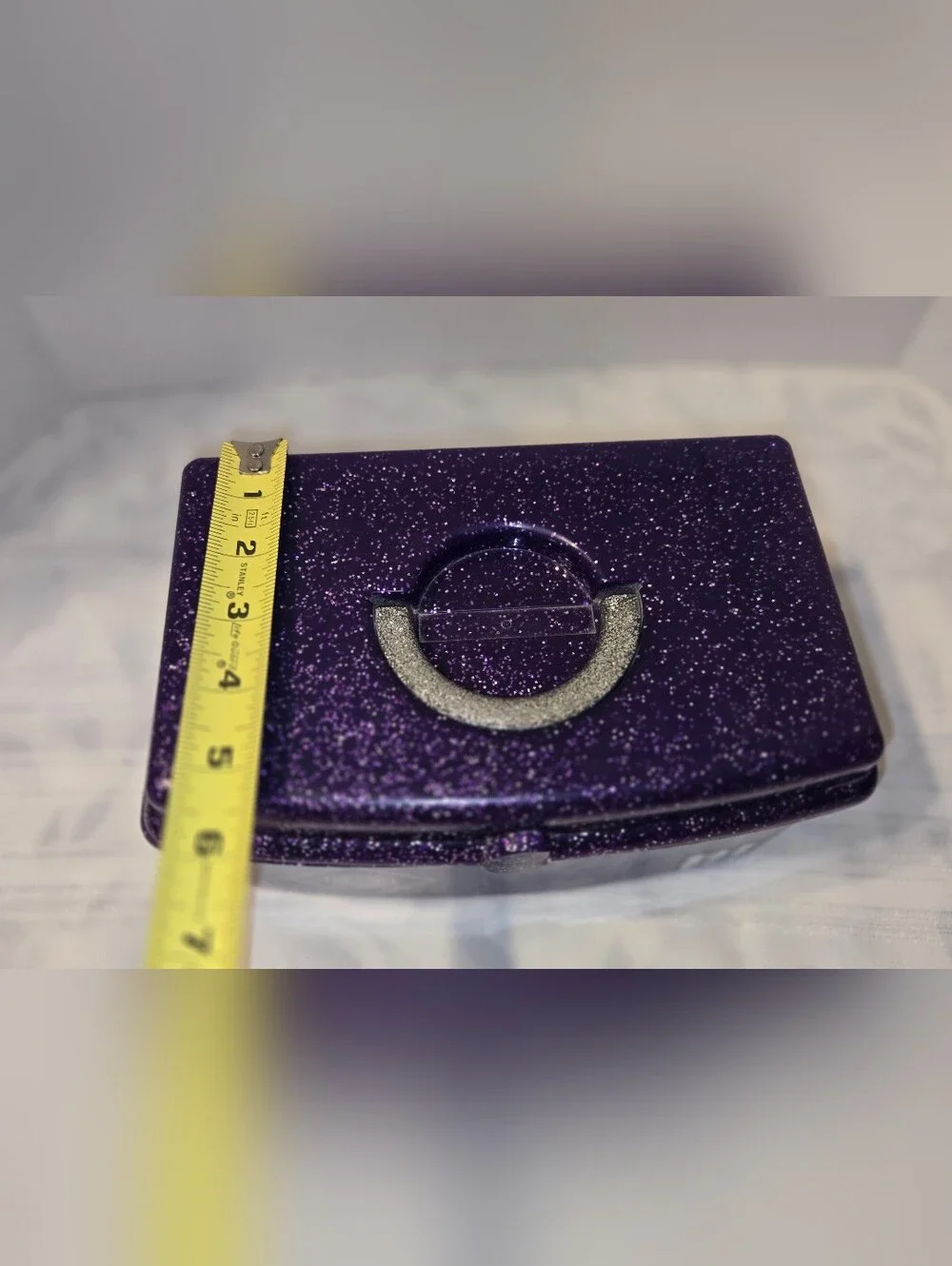 Purple Glitter OPI Caboodle Cosmetic Case